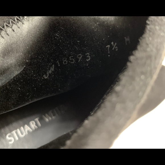 Stuart Weitzman Suede Catch Bootie Ankle Tie - Picture 8 of 8